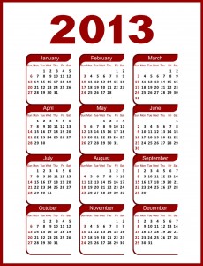 2013-Calendar